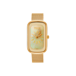 Reloj Tous Mujer T-Band Club Dorado Esfera Nácar 3000140400