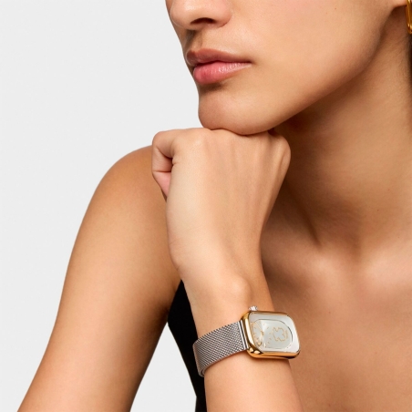 Reloj Tous Mujer T- Band Club Acero Bicolor Silueta Oso 3000140700