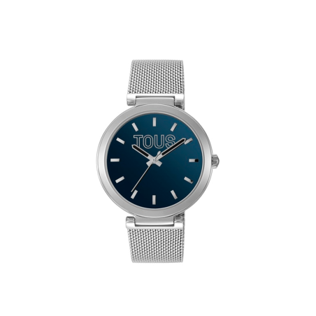 Reloj Tous Mujer S-Mesh Mirror Acero Esfera Azul 3000142400