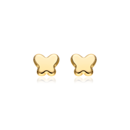 PENDIENTES "AURORA FLY" ORO 18K