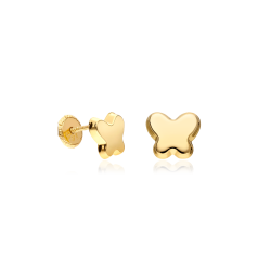 PENDIENTES "AURORA FLY" ORO 18K