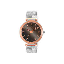 Reloj Tous Mujer S-Mesh Mirror Acero Esfera Marrón 3000142500