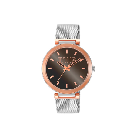 Reloj Tous Mujer S-Mesh Mirror Acero Esfera Marrón 3000142500