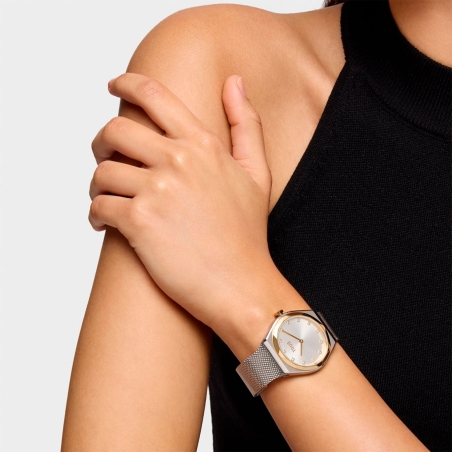 Reloj Tous Mujer Karat Round Mesh Acero Bicolor 3000141700