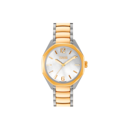 Reloj Tous Mujer Now Lady Acero Bicolor Esfera Nácar 3000141400