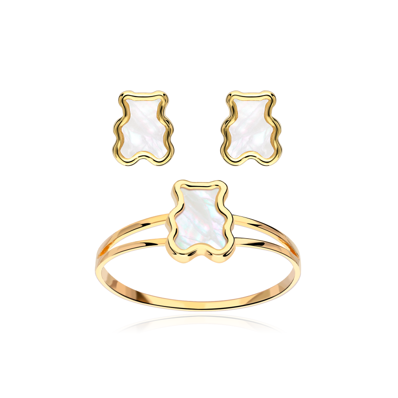 CONJUNTO "LULLY BEAR" ORO 18K