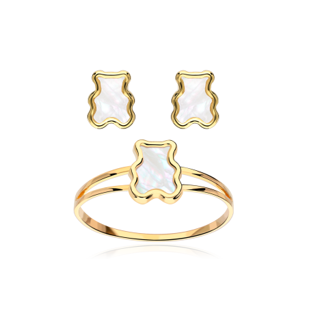 CONJUNTO "LULLY BEAR" ORO 18K