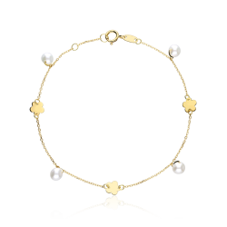Pulsera Oro 18k y Perlas Cultivadas "First"