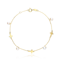 Pulsera Oro 18k y Perlas Cultivadas "First"