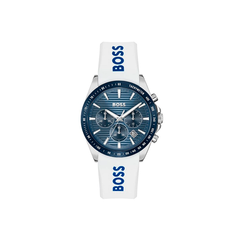 Reloj Hugo Boss Hombre Strike Acero Esfera Azul 1514238