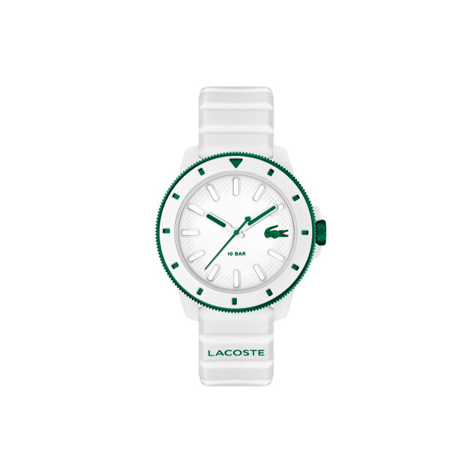 Reloj Lacoste Hombre Esfera Blanca y Verde 2011415 Joyerías Sánchez