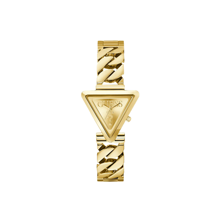 Reloj Guess Mujer Fame Acero Dorado Triangular GW0859L2