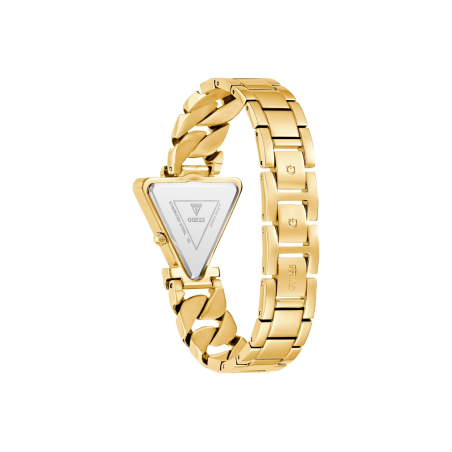 Reloj Guess Mujer Fame Acero Dorado Triangular GW0859L2