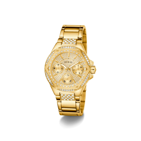 Reloj Guess Mujer Envy Acero Dorado Multifunción GW0878L2