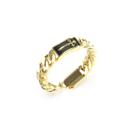 Pulsera Guess Hombre South Alamenda Acero Dorado JUMB04022JWYGBKS