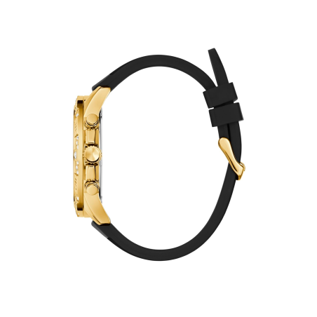 Reloj Guess Hombre Majestic Cronógrafo Negro y Dorado GW0909G2