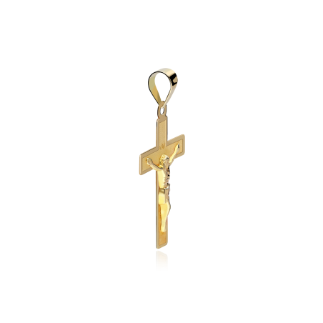 Colgante Cruz de Oro 18k  "Bautista"