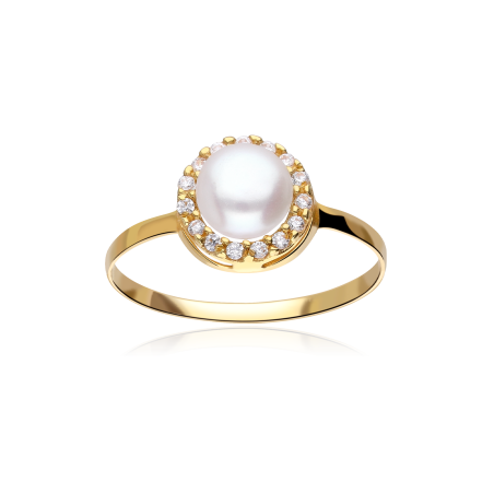 CONJUNTO "DUBBO" ORO 18K Y PERLAS CULTIVADAS