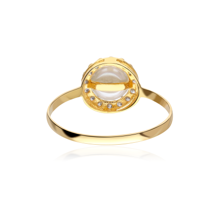 CONJUNTO "DUBBO" ORO 18K Y PERLAS CULTIVADAS