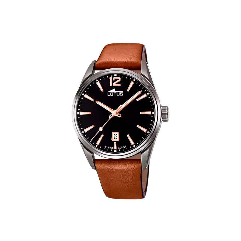 Reloj Lotus Hombre Chrono Esfera Negra 18685/2