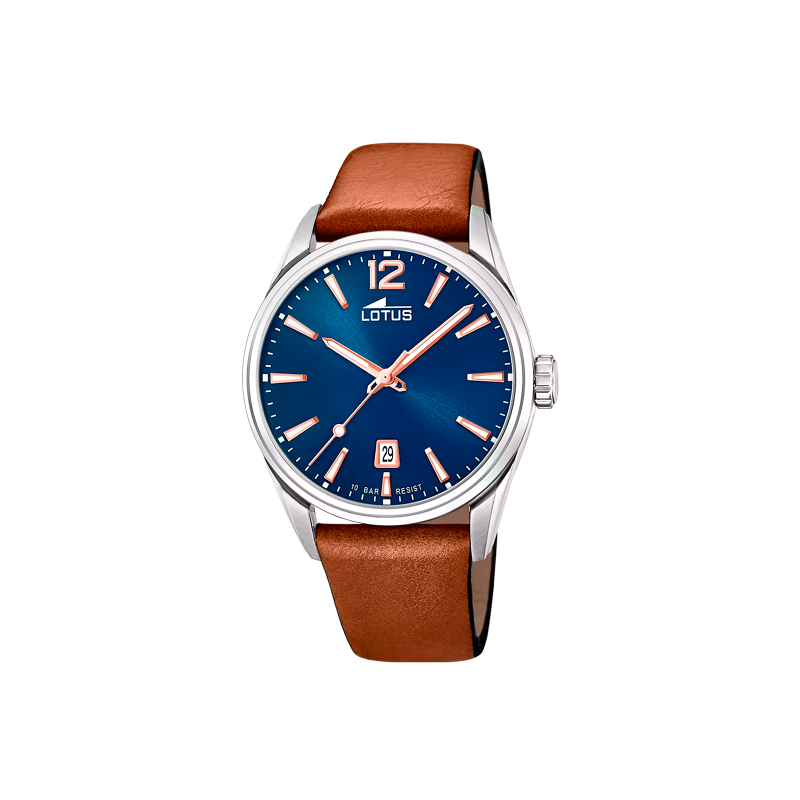 Reloj Lotus Hombre Chrono Esfera Azul 18693/2