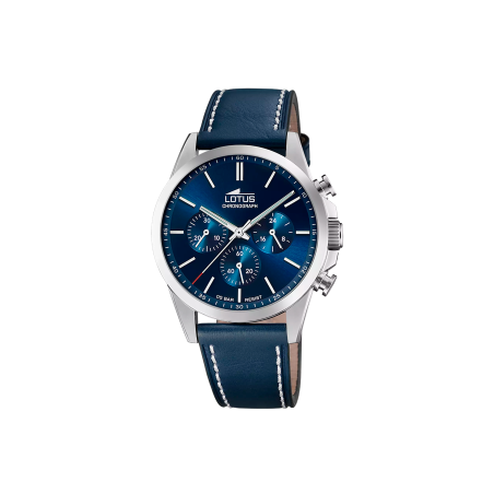 Reloj Lotus Hombre Chrono Esfera Azul 18990/2