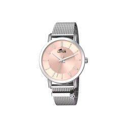 Reloj Lotus Mujer Trendy Acero Esfera Rosa 18737/2