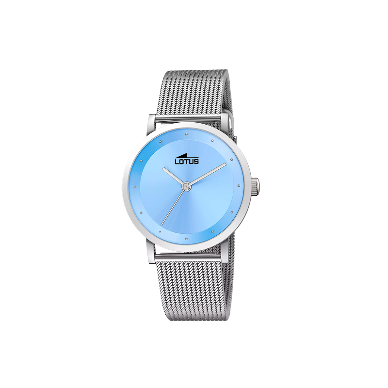 Reloj Lotus Mujer Trendy Acero Esfera Azul 18790/4