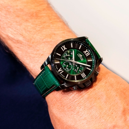 Reloj Lotus Hombre Chrono Verde y Negro 18881/1