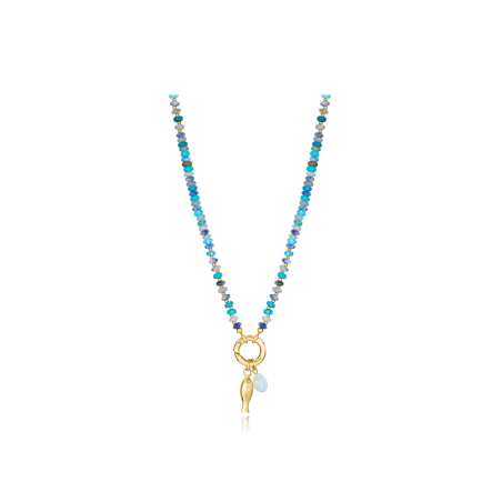Collar Viceroy Mujer Acero y Piedras Naturales 14152C01019