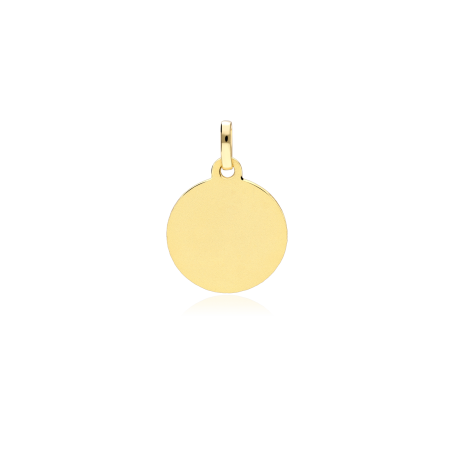 Medalla Oro 18k 16mm "Virgen de las Angustias"