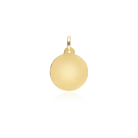 Medalla Oro 18k 14mm "Corazón de Jesús"