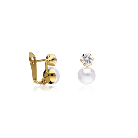 PENDIENTES "TERRE" ORO 18K PERLAS CULTIVADAS