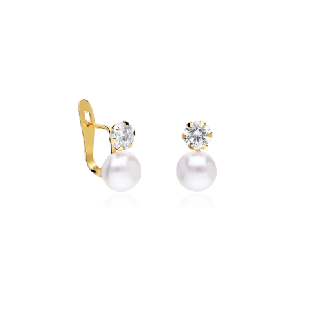 PENDIENTES "TERRE" ORO 18K PERLAS CULTIVADAS