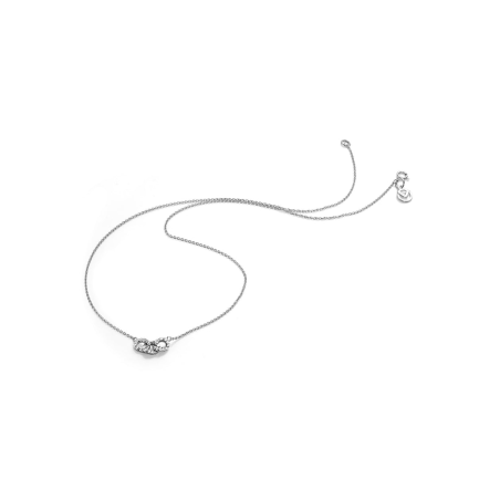 Collar Viceroy Fashion Mujer Plata Aros Entrelazados 7045C000-30