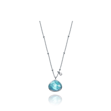Collar Viceroy Mujer Plata y Piedra Azul 85000C000-43