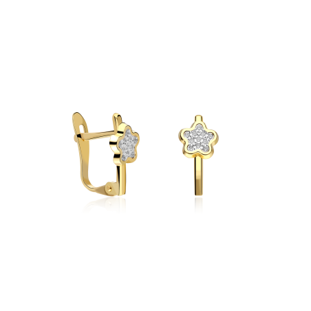 Conjunto "Camila" oro 18k con circonitas