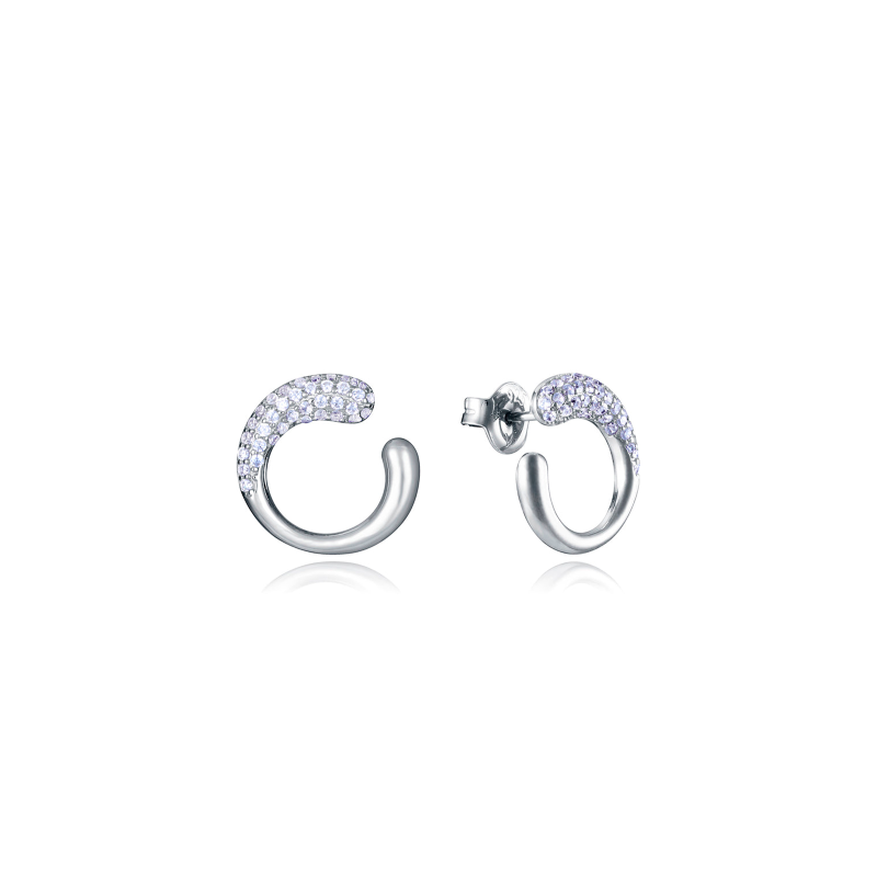 Pendientes Viceroy Mujer Plata Aros Abiertos 15117E000-30