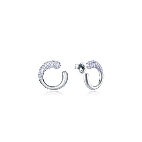 Pendientes Viceroy Mujer Plata Aros Abiertos 15117E000-30