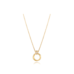 Collar Viceroy Mujer Plata Corazón Circonitas y Aro 13207C100-30