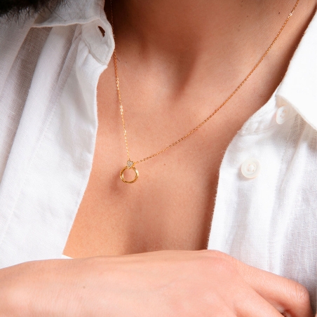 Collar Viceroy Mujer Plata Corazón Circonitas y Aro 13207C100-30