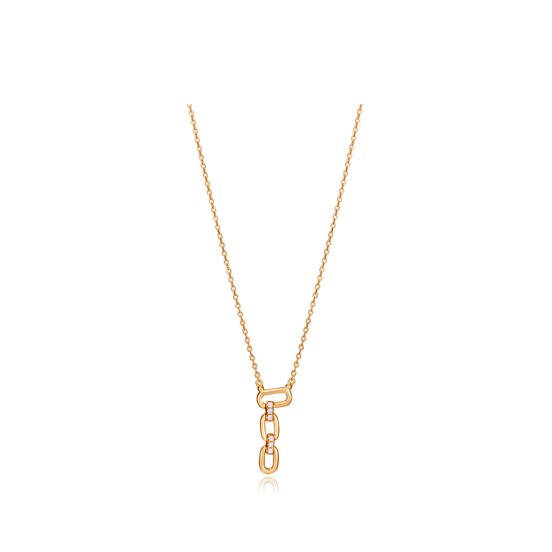 Collar Viceroy Mujer Elegant Plata Baño Oro 13137C100-30