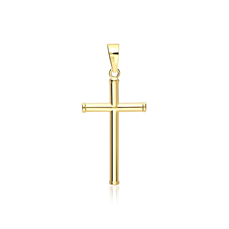 Colgante Cruz Oro 18k "Cielo"
