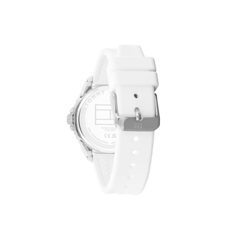 Reloj Tommy Hilfiger Niño Esfera Blanca Bisel Bicolor 1720050