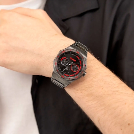 Reloj Hugo Boss Hombre Acero Esfera Negra 1530401