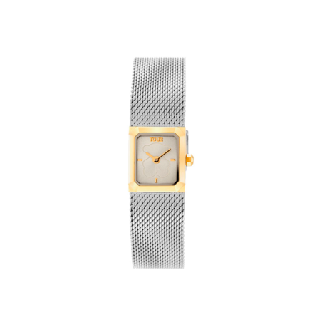 Reloj Tous Mujer Minimesh Acero Bisel Dorado 3000142100