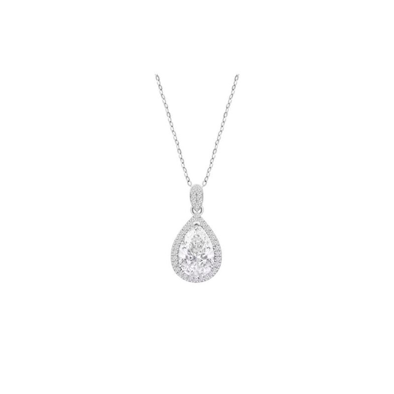 Collar Lotus Silver Mujer Acabado Brillante LP3789-1/1 Collar Lotus Silver Mujer Acabado Brillante LP3789-1/1