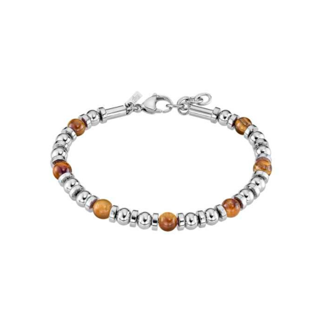 Pulsera Lotus Style Mujer Urban Acero Marrón LS2447-2/2