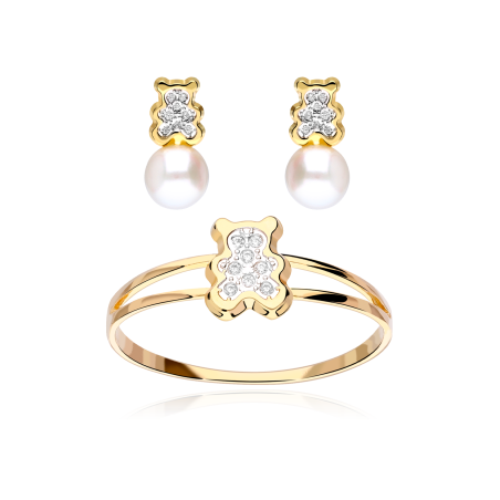 Conjunto "Baby Bear" Oro 18k