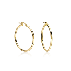 Pendientes Aro Oro 18k 30mm "Zaza Gold"
